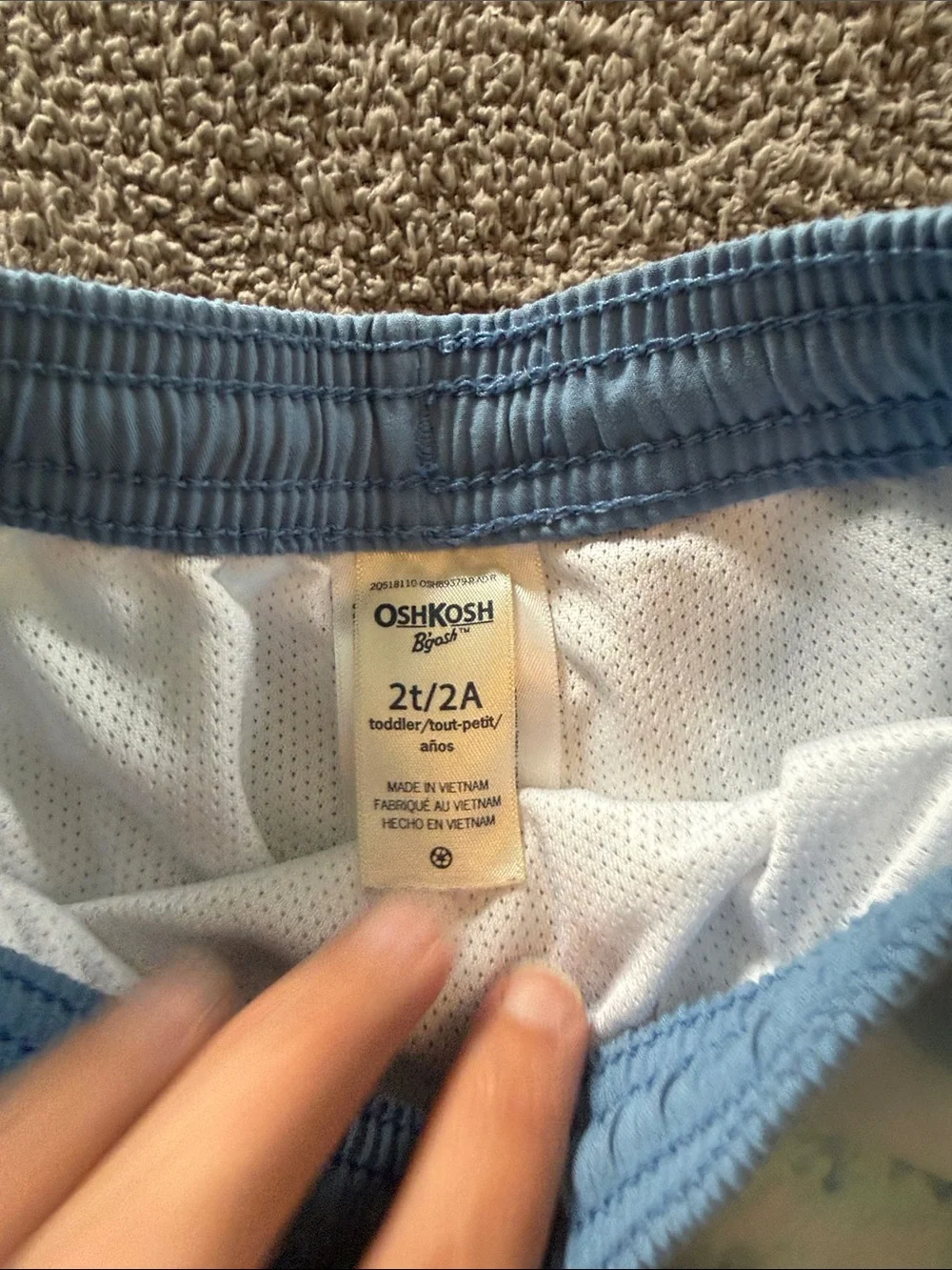 Pastel Tie-Dye Swim Shorts